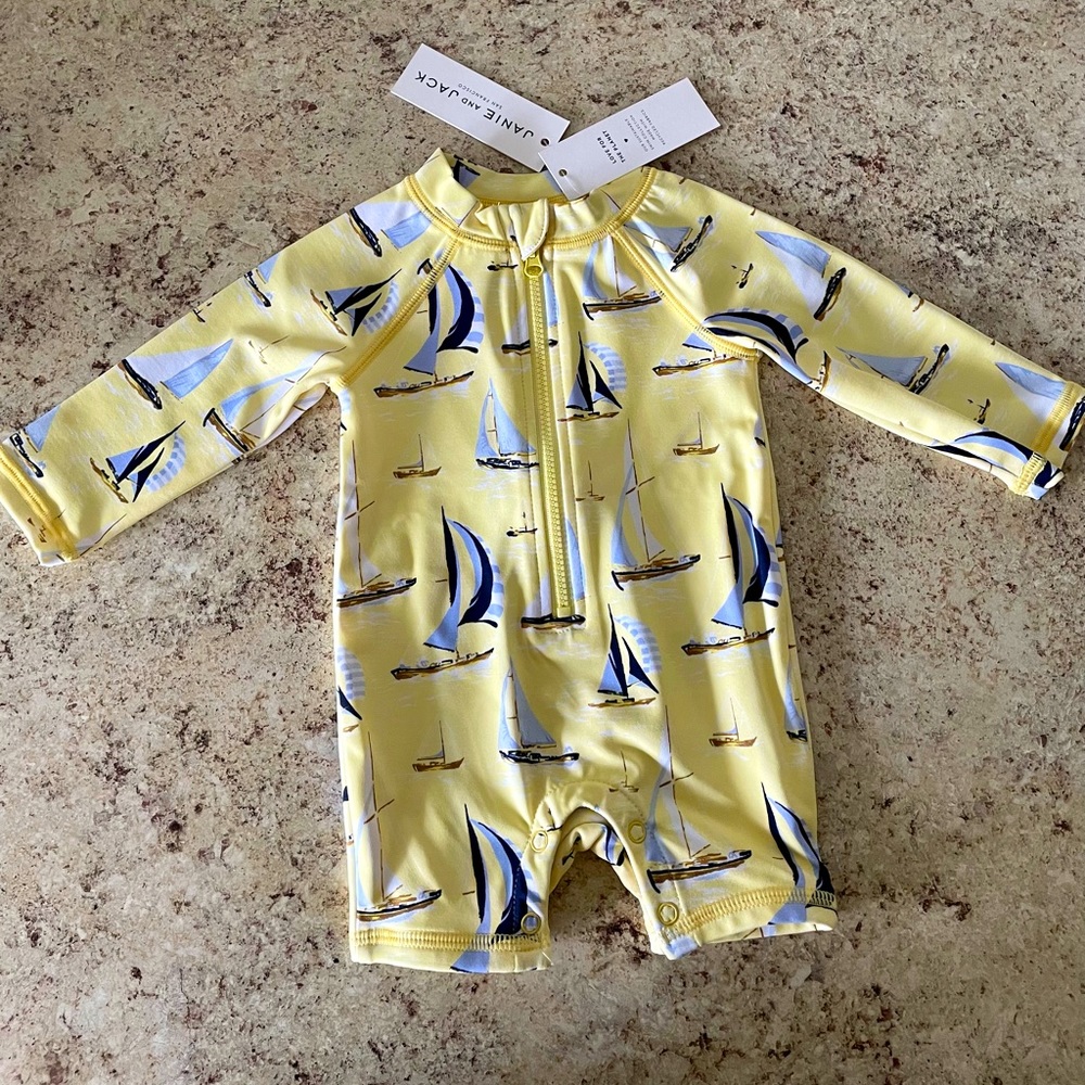 NWT! Janie & Jack infant swimsuit